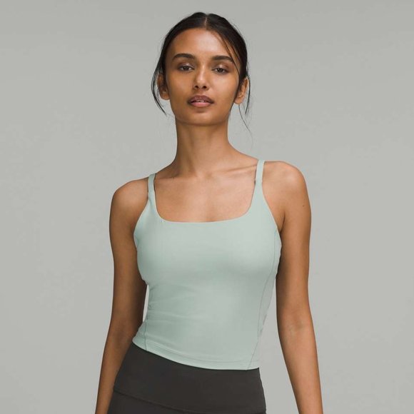 lululemon athletica Tops - Lululemon Strappy Nulu Shelf Tank Top for Sale!!